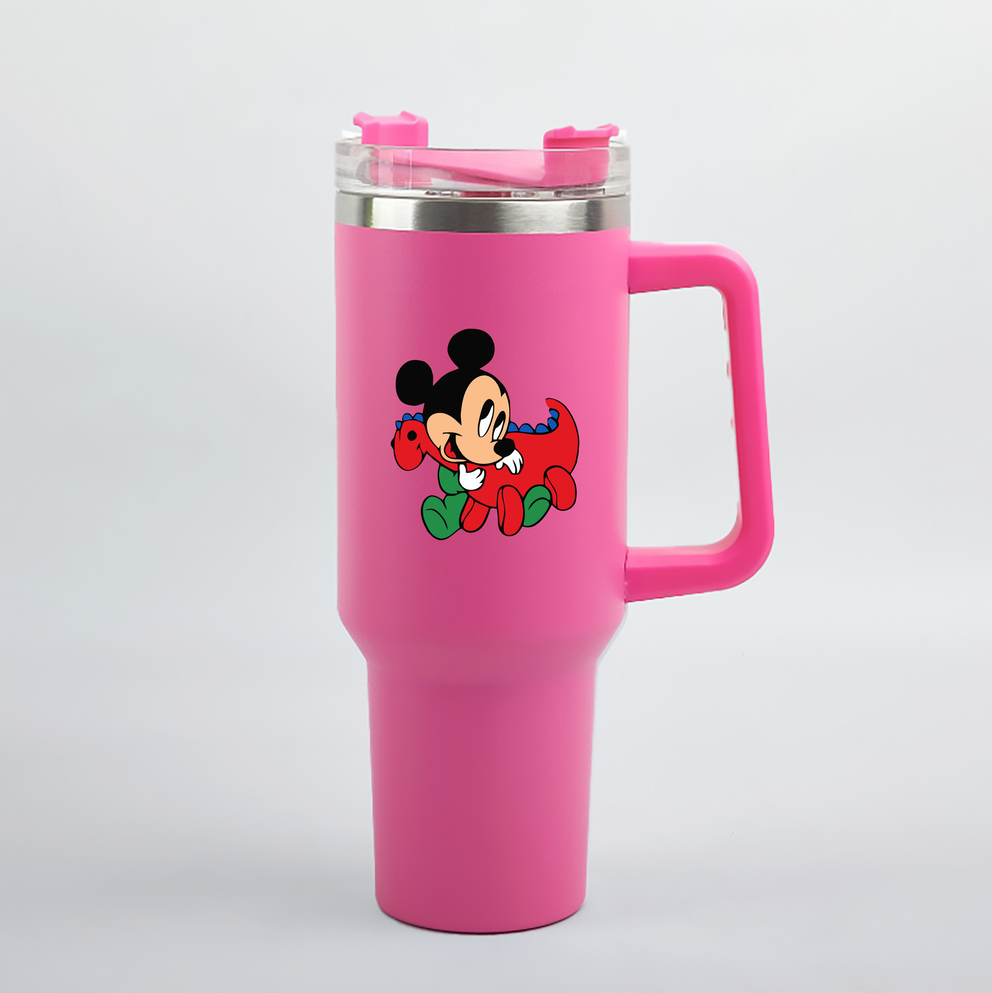 （画像用） ミッキーマウス Mickey Mouse 1200mL車用タンブラー（カラープリント）